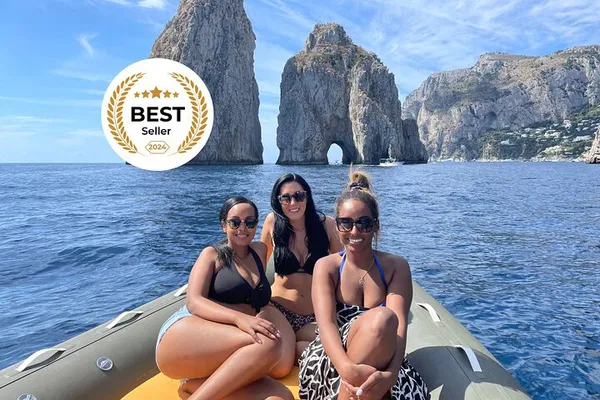 Capri Boat Tour: Blue Grotto & Island Cruise from Sorrento