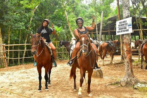 Jungle Horseback Adventure: Ride, Swim & Mayan Snack in Tulum