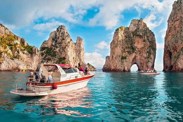 Capri Boat Tour from Sorrento: Swim & Sightsee!