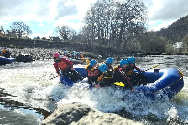 River Dee White Water Rafting: Fun Family Rapids Adventure