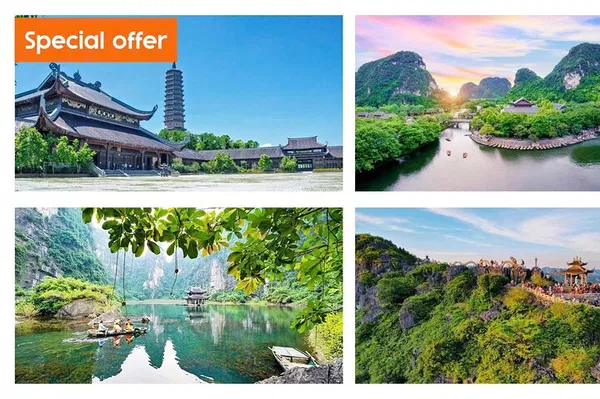 Ninh Binh Highlights: Hoa Lu, Tam Coc & Mua Cave Day Trip