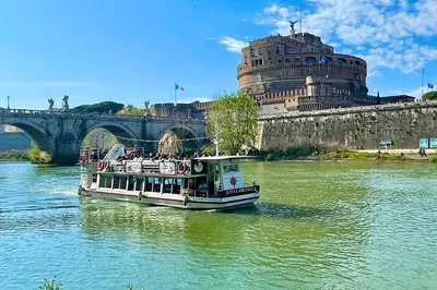 Rome: Tiber River Cruise, Food & Wine Tasting