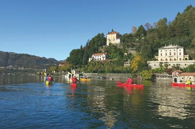 Glide Across Orta Lake: Kayak to Enchanting San Giulio Island