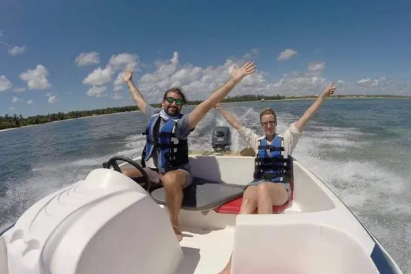 Punta Cana Adventure: Captain Your Own Speedboat & Snorkel Paradise!