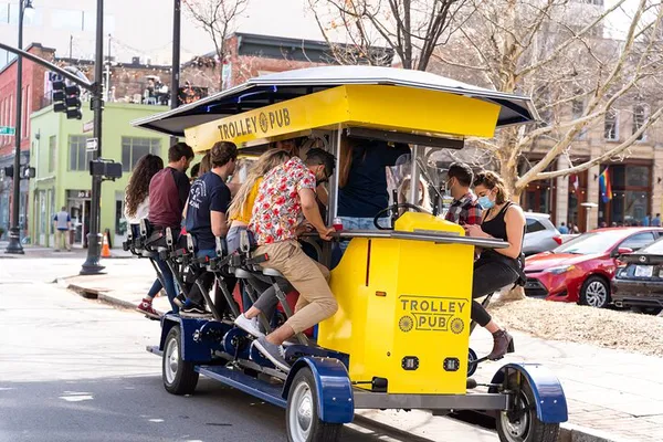 Austin's Pedal-Powered Party: Public Party Bike Pub Crawl!
