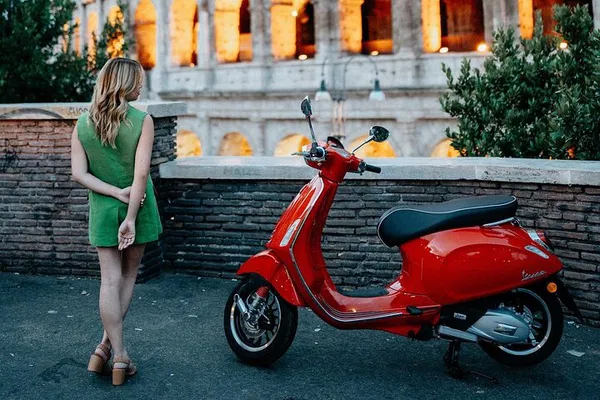 Rome on Wheels: A Vespa Photoshoot Adventure