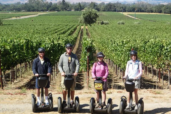 Glide Through Vineyards: Sonoma's Premier Segway Wine Tour