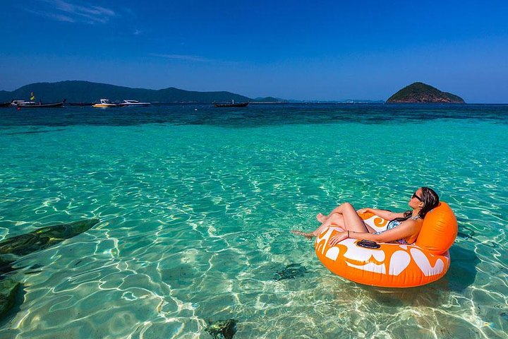 Phuket's Coral Island Escape: Snorkeling Adventure by Speedboat!