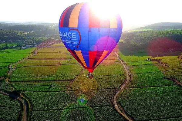 Burgundy Balloon Ride: Soar Above Beaune's Vineyards