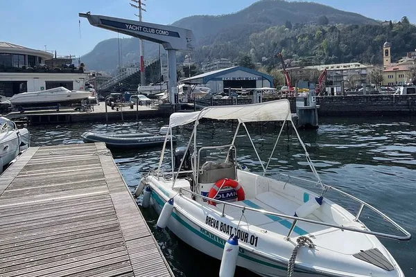 Lake Como Boat Tour: Drive Your Own Boat!