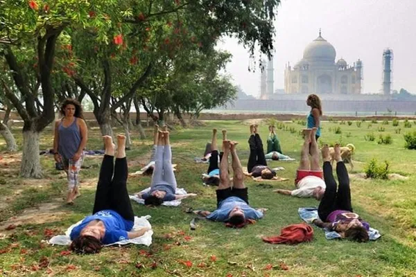 Taj Mahal Yoga: Find Inner Peace with a View