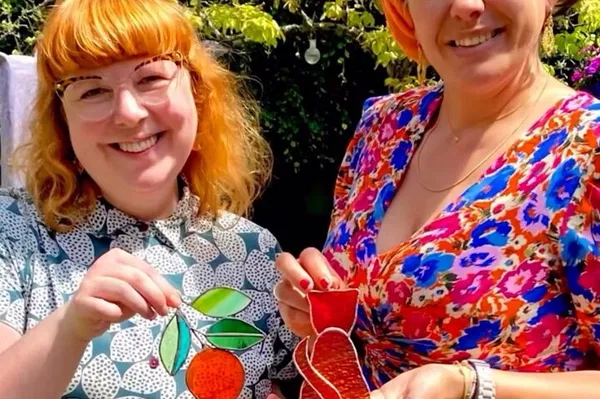 Unleash Your Inner Artist: Stained Glass Creation in Rottingdean's Garden Studio