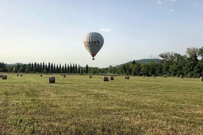 Soar Above Piedmont: A Breathtaking Hot Air Balloon Adventure from Milan