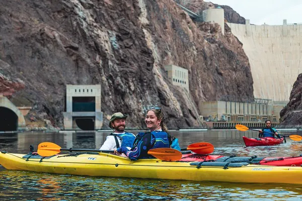 Hoover Dam Kayak Adventure: Hot Springs & Slot Canyon Hike