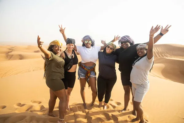 Dubai's Thrilling Red Dune Adventure: Bash, Board & Behold!