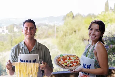Pizza, Pasta & Gelato Class at Tuscan Farm