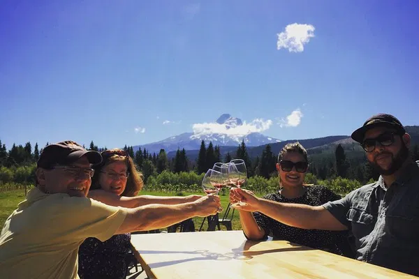 Unveiling Mt. Hood's Wonders: A Private Waterfall, Wine & Timberline Lodge Journey