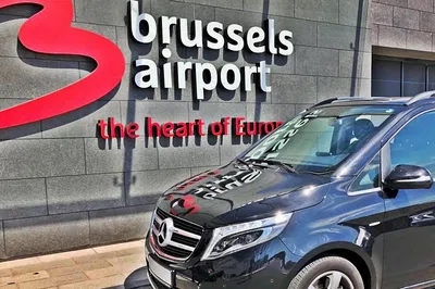 Seamless Brussels Airport Transfer: Luxury V-Class for Your Group