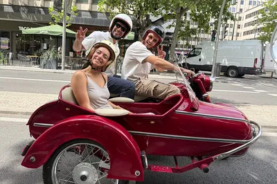 Madrid's Thrilling Sidecar Ride: A Customizable Cultural & Culinary Tour!