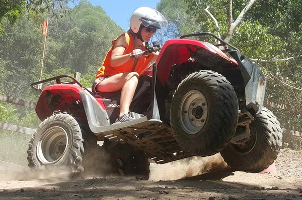 Conquer Noosa's Trails: Quad Bike Adventure through Woondum National Park