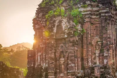 My Son Sunset Tour: Small Group & Thu Bon River Cruise