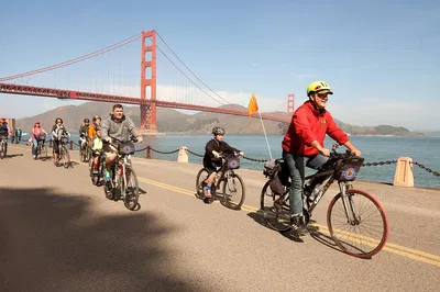 Bike the Golden Gate Bridge to Sausalito!