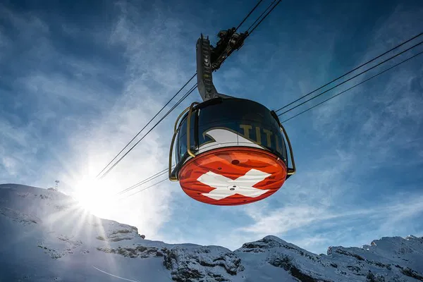 Ascend to Alpine Majesty: Mt Titlis Cable Car Adventure