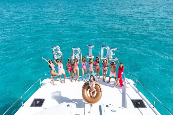Cancún Catamaran Bachelorette Bash: Unleash the Bride Tribe!