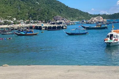 Discover Cham Island's Hidden Gems: Fishing, Snorkeling & Relaxation by Private Speedboat!
