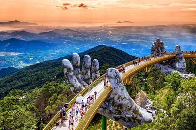 Golden Bridge & Hoi An Shuttle: A Night of Wonders from Da Nang