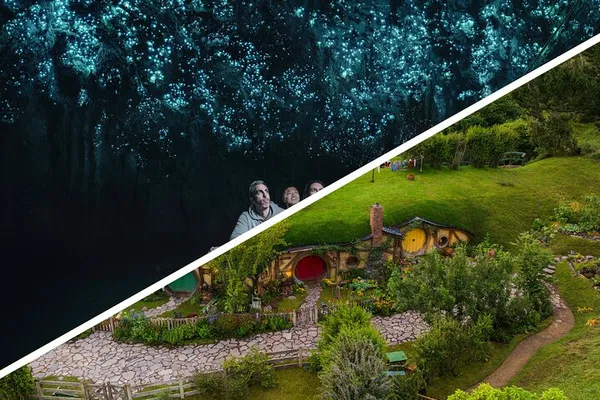 Unforgettable New Zealand: Hobbiton & Waitomo Caves Small Group Tour