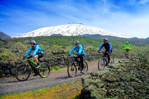 Etna Mountain Biking Adventure: Conquer the Volcano by MTB or E-Bike!