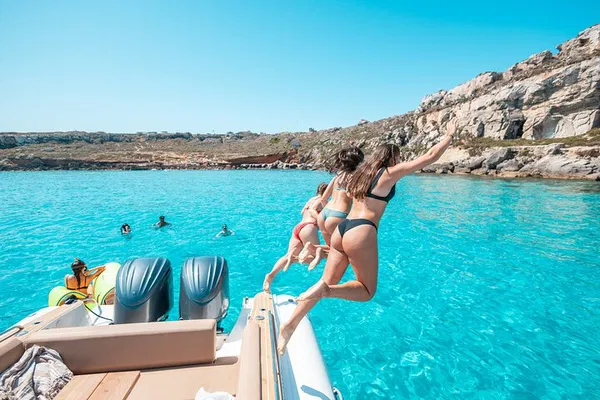 Egadi Islands Boat Tour: Favignana & Levanzo from Trapani