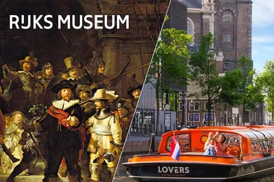 Amsterdam's Art & Canal Charm: Rijksmuseum & Cruise Combo!