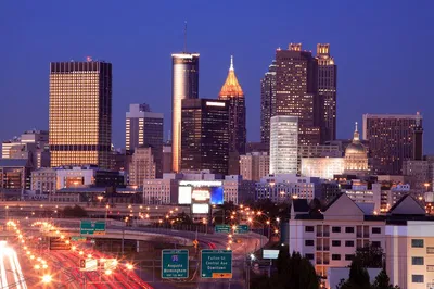 Atlanta Night Lights Tour: Photos, Dinner & City Views