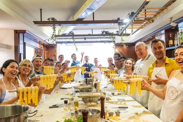 Florence Pasta Class: Cheese Wheel & Tiramisu!