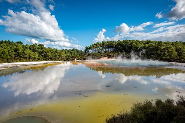Rotorua's Geothermal & Spa Escape: Auckland Day Tour