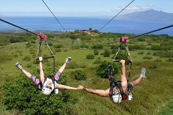 Maui Zipline Adventure: 6 Dual Lines & Suspension Bridge