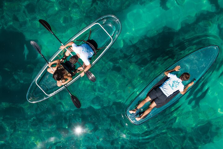 Arrábida Kayak Tour: Transparent Boat & Snorkel!