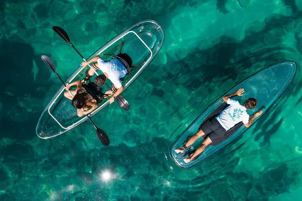 Arrábida Kayak Tour: Transparent Boat & Snorkel!