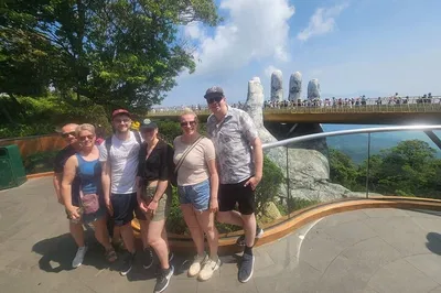 Ascend to Wonder: Golden Bridge, Ba Na Hills & Marble Mountain Private Tour