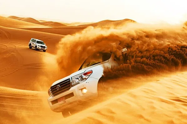 Dubai Desert Safari: Dune Bashing & BBQ Dinner