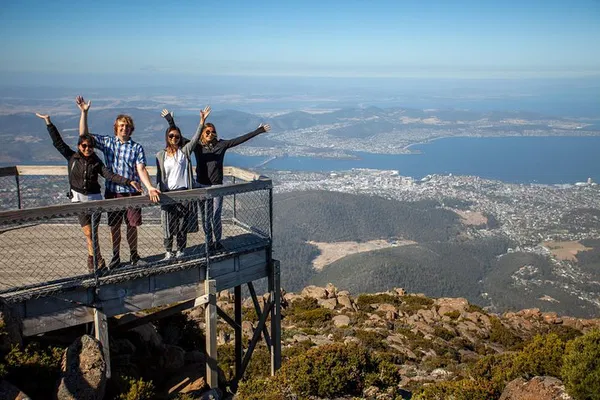 Unforgettable Tasmanian Trio: Mt Field, Mt Wellington & Tassie Devils Active Tour