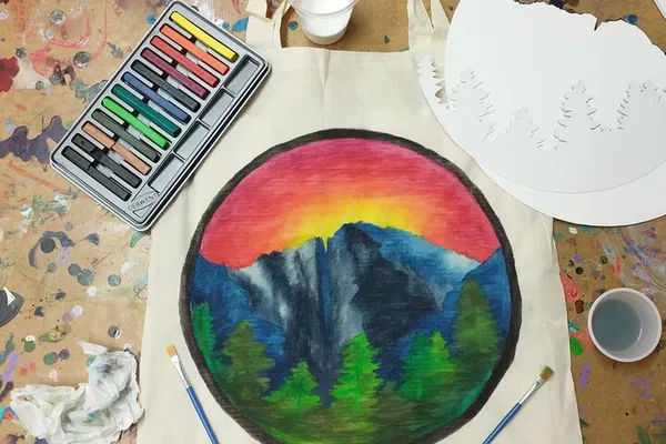 Unleash Your Inner Artist: Colorado Inktense Tote Bag Painting Class