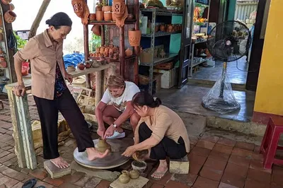 Discover Hoi An's Charms: Pottery, Lanterns, and Basket Boat Adventures!