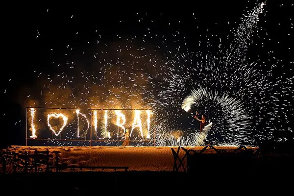 Dubai Desert Safari: Dune Bashing, BBQ & Shows!