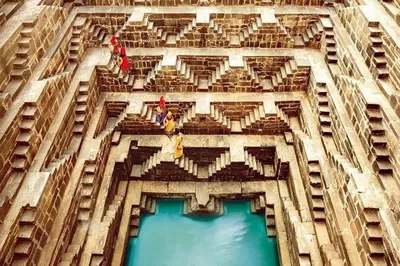Journey Through Time: Explore India's Ancient Chand Baoli Step Well