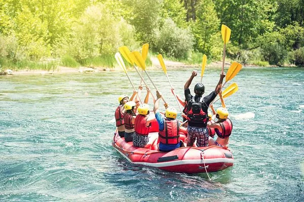 Umbria's River Rafting Adventure: Thrills, Nature & Italian Feast!