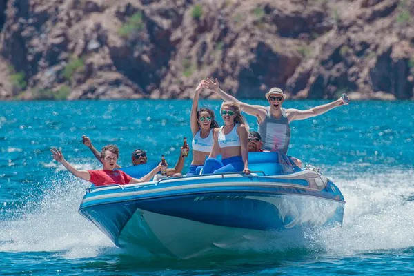 Ultimate Vegas Adventure: Speedboats, Machine Guns, and Hoover Dam Views!