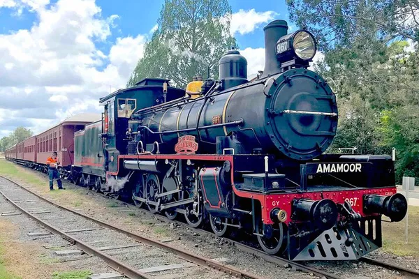 Unforgettable Mary Valley Tour: Rattler Ride, Gourmet Delights & Scenic Views!